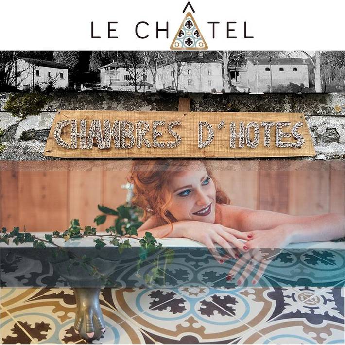 Gîte pour 2 personnes, avec vue et jardin à Valsonne