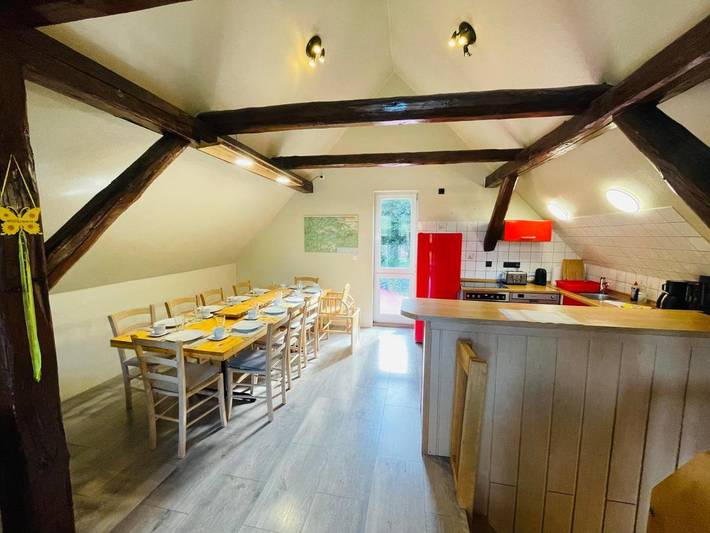Ferienhaus für 12 Personen, mit Terrasse und Garten sowie Ausblick in Rübeland