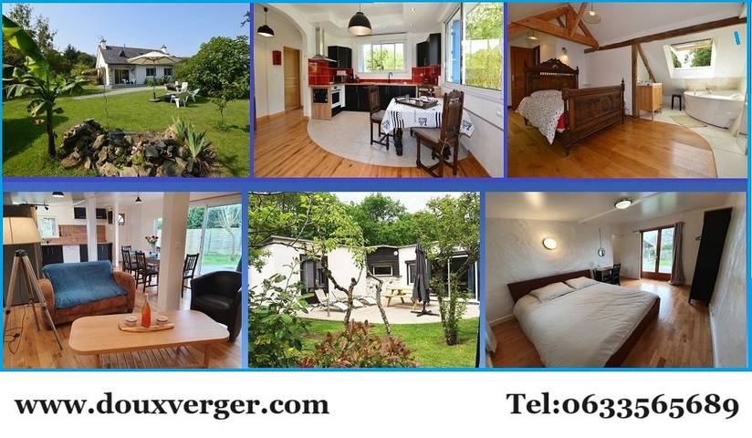 Gîte pour 6 personnes, avec jardin et terrasse, animaux acceptés - 1