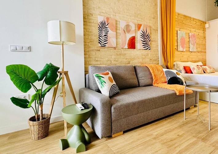 Apartamento para 4 personas, Se admiten mascotas en La Malvarrosa