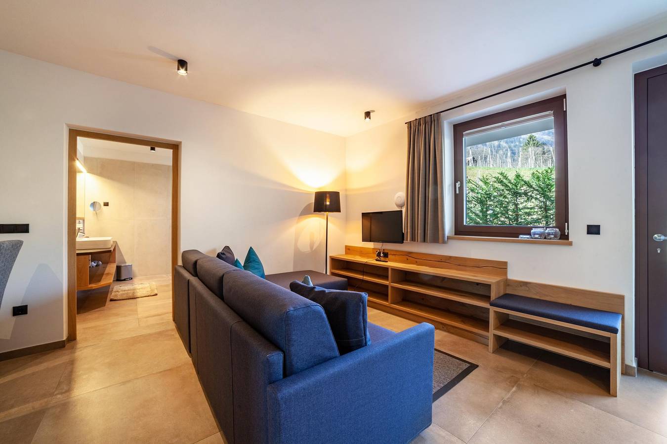 Ganze Wohnung, Ferienwohnung "Camping Passeier Garten" mit Bergblick, Pool, Sauna & Wlan in Saltaus, St. Martin in Passeier