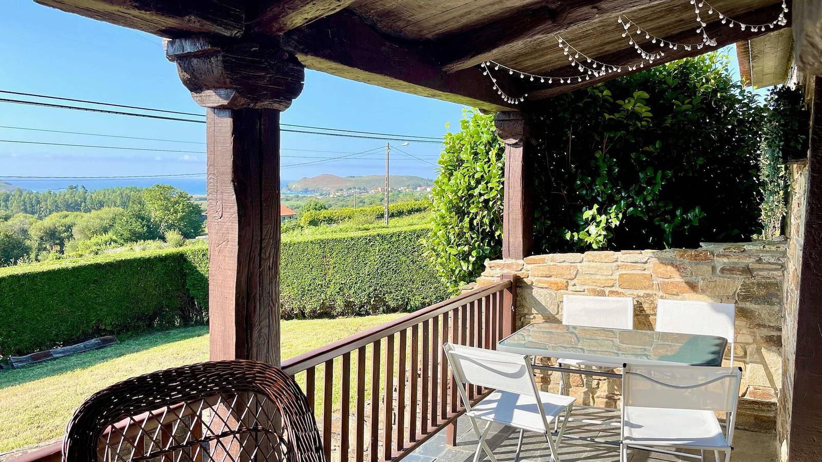 Casa de vacaciones para 6 personas con jardín in Valdoviño, Costa de Galicia