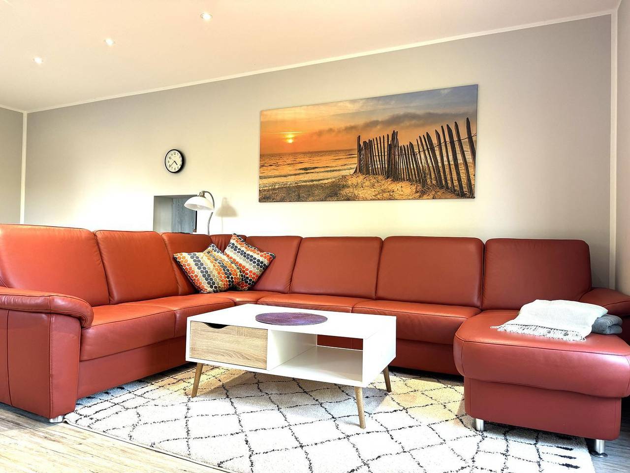 Ganze Wohnung, 5-Sterne Ferienwohnung Glockenblume mit Terrasse & Garten in Kabelhorst, Ostholstein