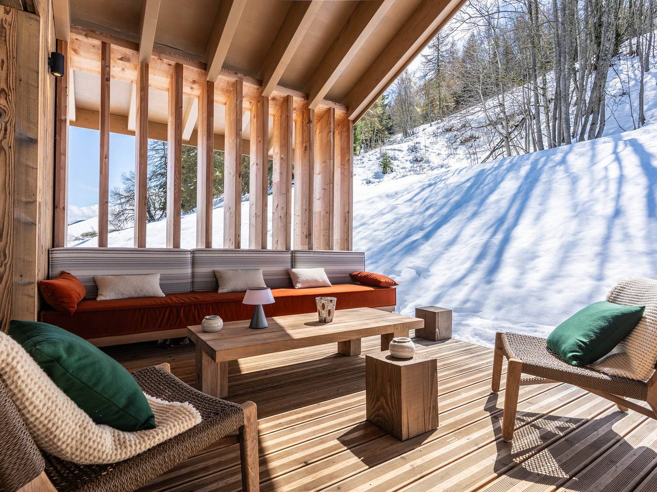 Chalet de luxe à La Plagne avec Spa, accès direct aux pistes in La Plagne, Aime-la-Plagne