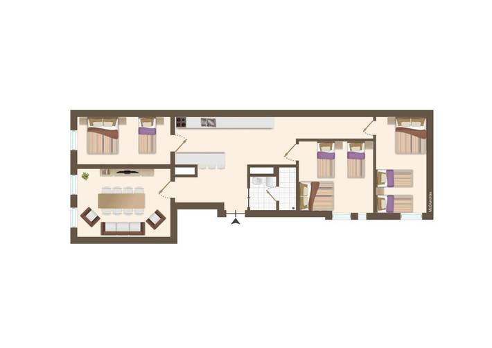 Ferienwohnung für 9 Personen, mit Balkon, mit Haustier beim Oktoberfest - 3