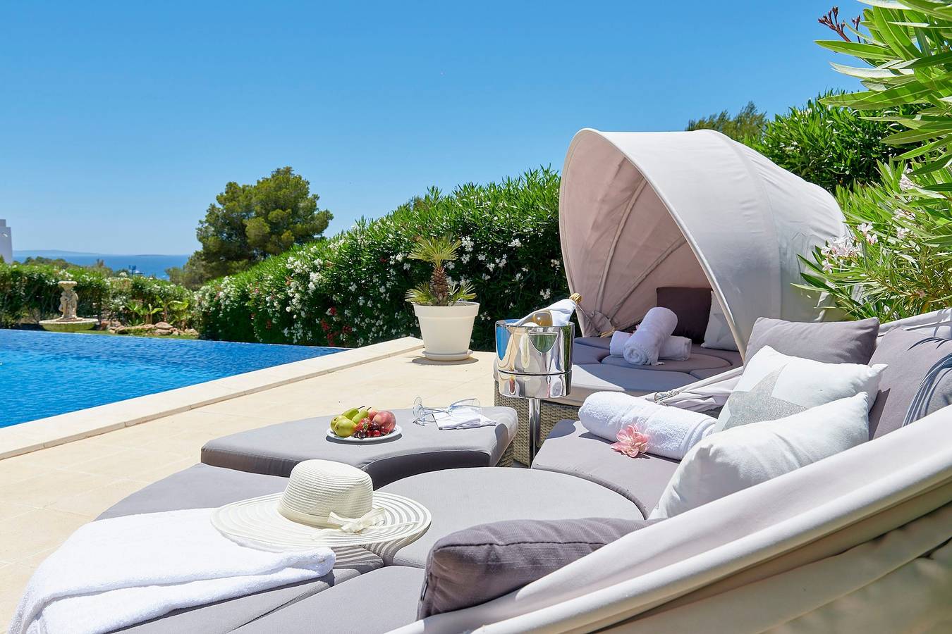 Villa für 8 Personen mit Sauna in Santa Eulària des Riu, Ibiza Osten