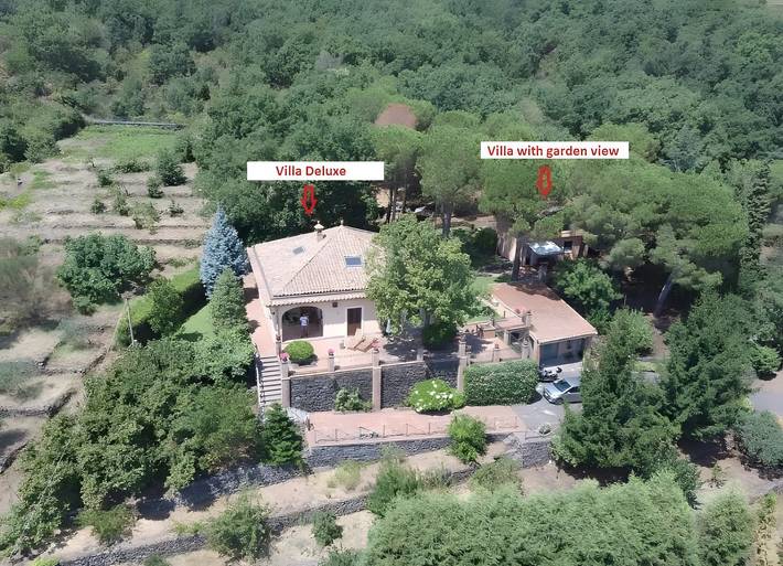 Ferienhaus für 7 Personen, mit Balkon und Garten