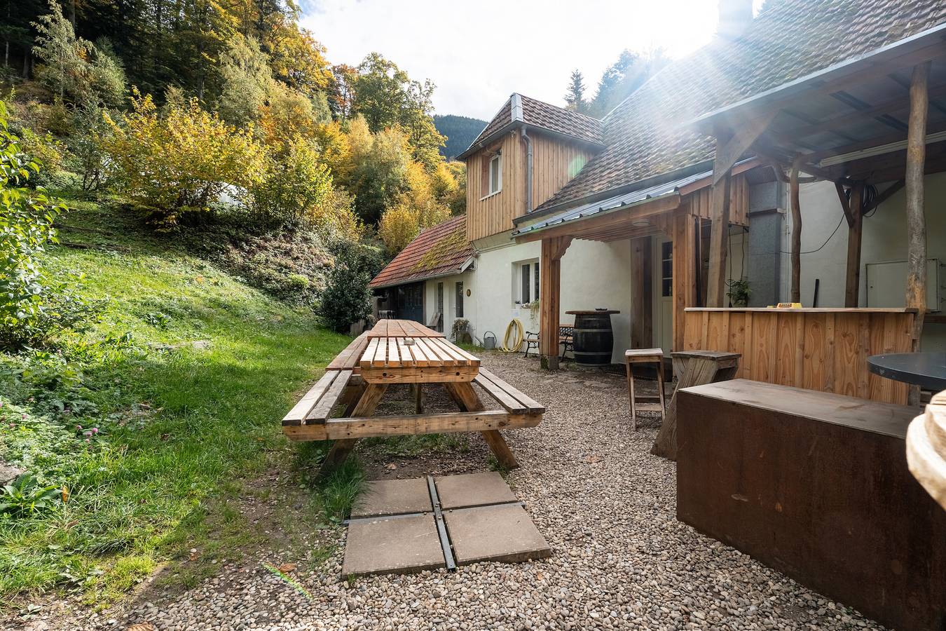 Cottage 'Le Zillhardthof 30 Pers' mit Balkon und Wlan in Sainte-Marie-aux-Mines, Regionaler Naturpark Belchen der Vogesen
