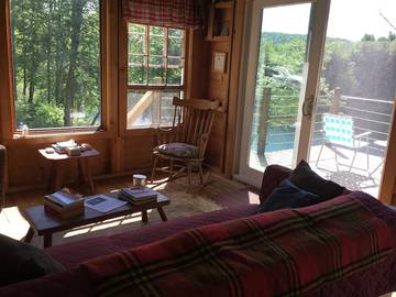 Log Cabin for 4 People in Vermont, USA, Photo 2