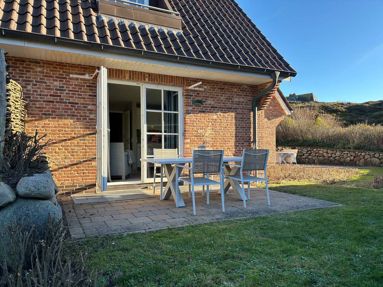 3-Zimmer-Ferienwohnung in Hörnum mit Terrasse & Strandkorb – Hunde willkommen in Hörnum, Sylt