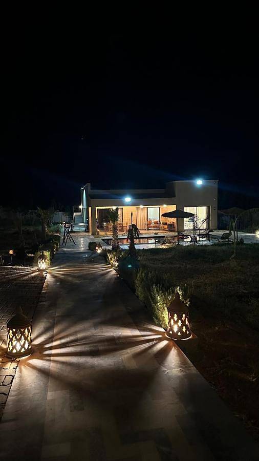 Location de vacances pour 10 personnes, avec terrasse et jardin ainsi que piscine et vue à Ourika (roman) - 2