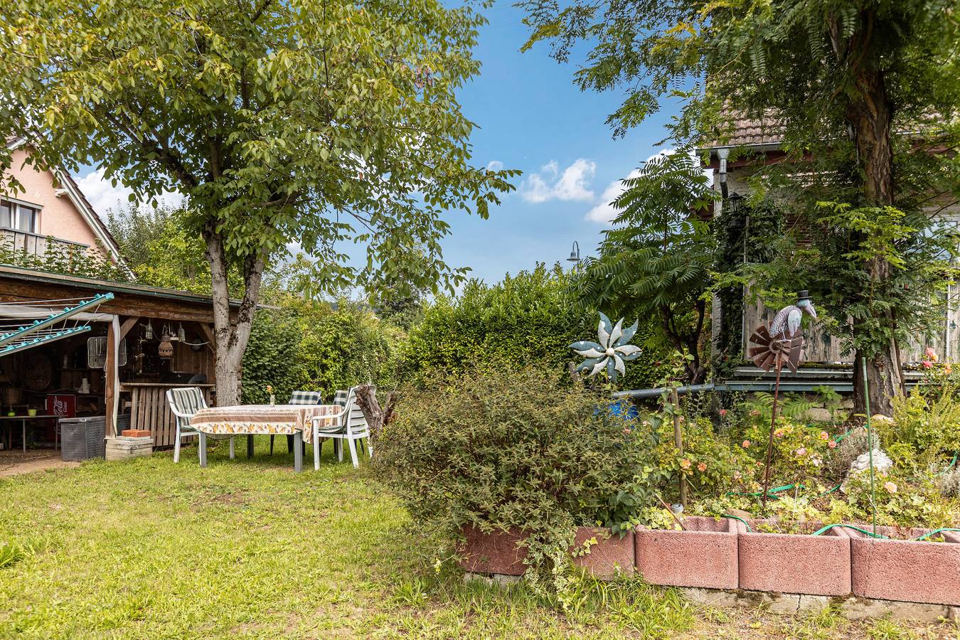 Ganze Wohnung, Ferienwohnung 'Gita' mit Seeblick, privatem Garten und Wi-Fi in Öhningen, Untersee