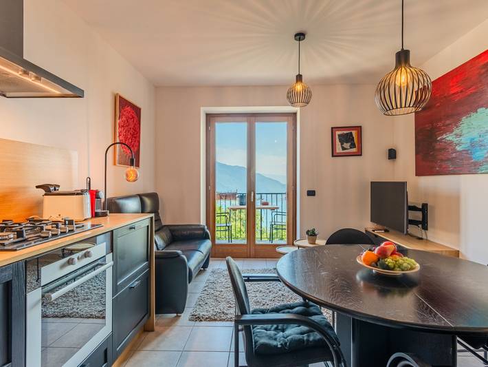 Gîte pour 3 personnes, avec vue et vue sur le lac ainsi que balcon et jardin dans Valtellina - 3