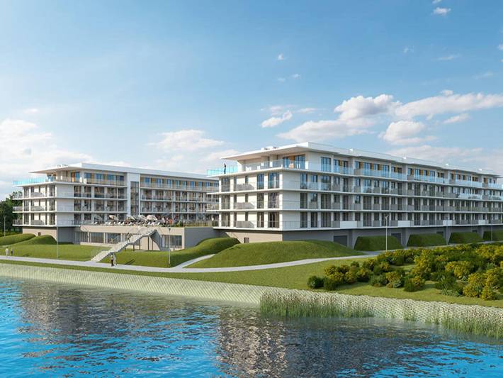 Apartament wakacyjny dla 4 osób, z Balkon i Jacuzzi oraz Basen i Sauna w Dziwnów