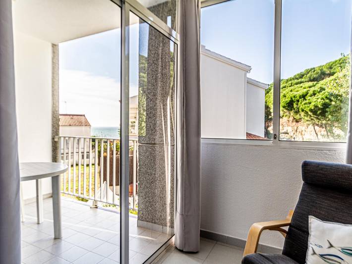 Gîte pour 4 personnes, avec balcon/terrasse et vue sur l’océan, animaux acceptés à Sant Pol de Mar - 4