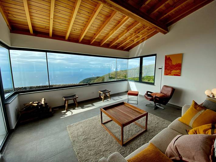 Casa da Vista Mar: Sea View, Wi-Fi & Air Conditioning in Angra do Heroísmo in Serreta, Terceira (Azorerne)