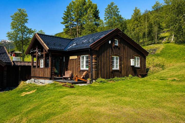 Ferienhaus für 8 Personen, mit Garten und Ausblick