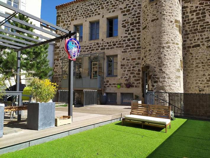 Appartement de vacances pour 3 personnes, avec jardin et terrasse