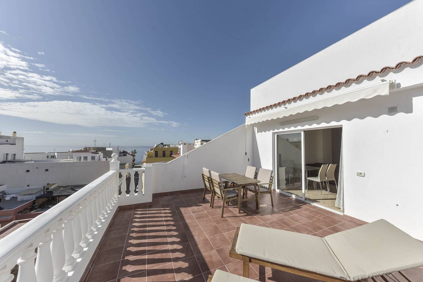 Ganze Wohnung, Ferienwohnung "Gaviota" in Playa San Juan nahe dem Strand mit Meerblick in Playa San Juan, Guía de Isora