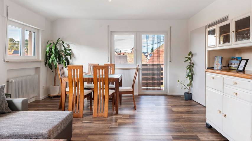 Ferienwohnung für 6 Personen, mit Balkon/Terrasse in Müllheim