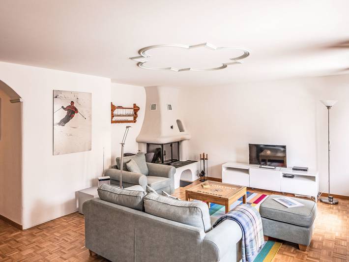 Ferienwohnung für 4 Personen, mit Garten, mit Haustier in Zuoz