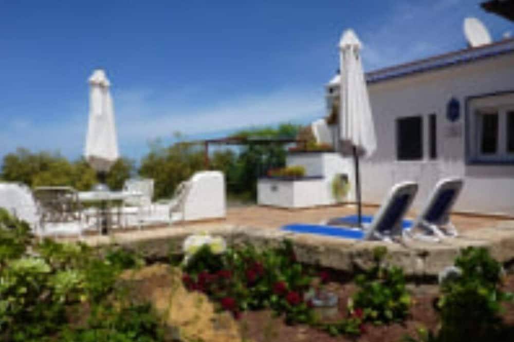 Casa Saskia with view to Avocado plantation and Atlantic. Heated Poolarea in La Matanza de Acentejo, North Tenerife
