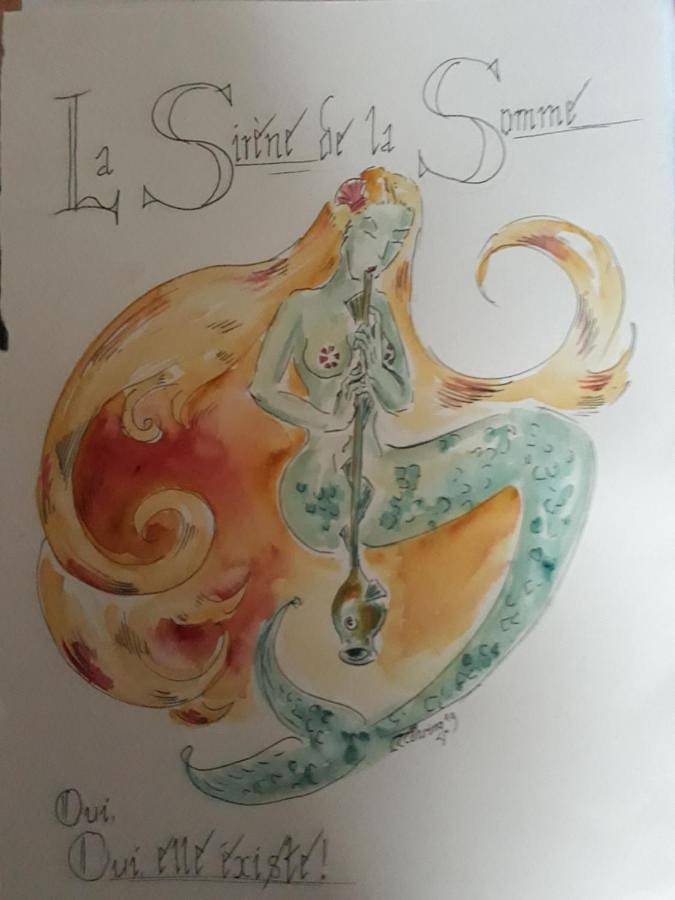La Sirène Musicienne in Saint-Valery-sur-Somme, Région d'Abbeville