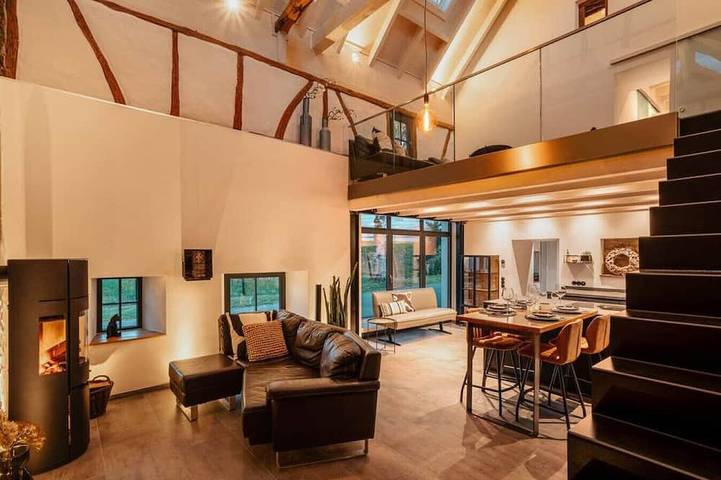 Bauernhof für 4 Personen, mit Whirlpool und Garten sowie Sauna