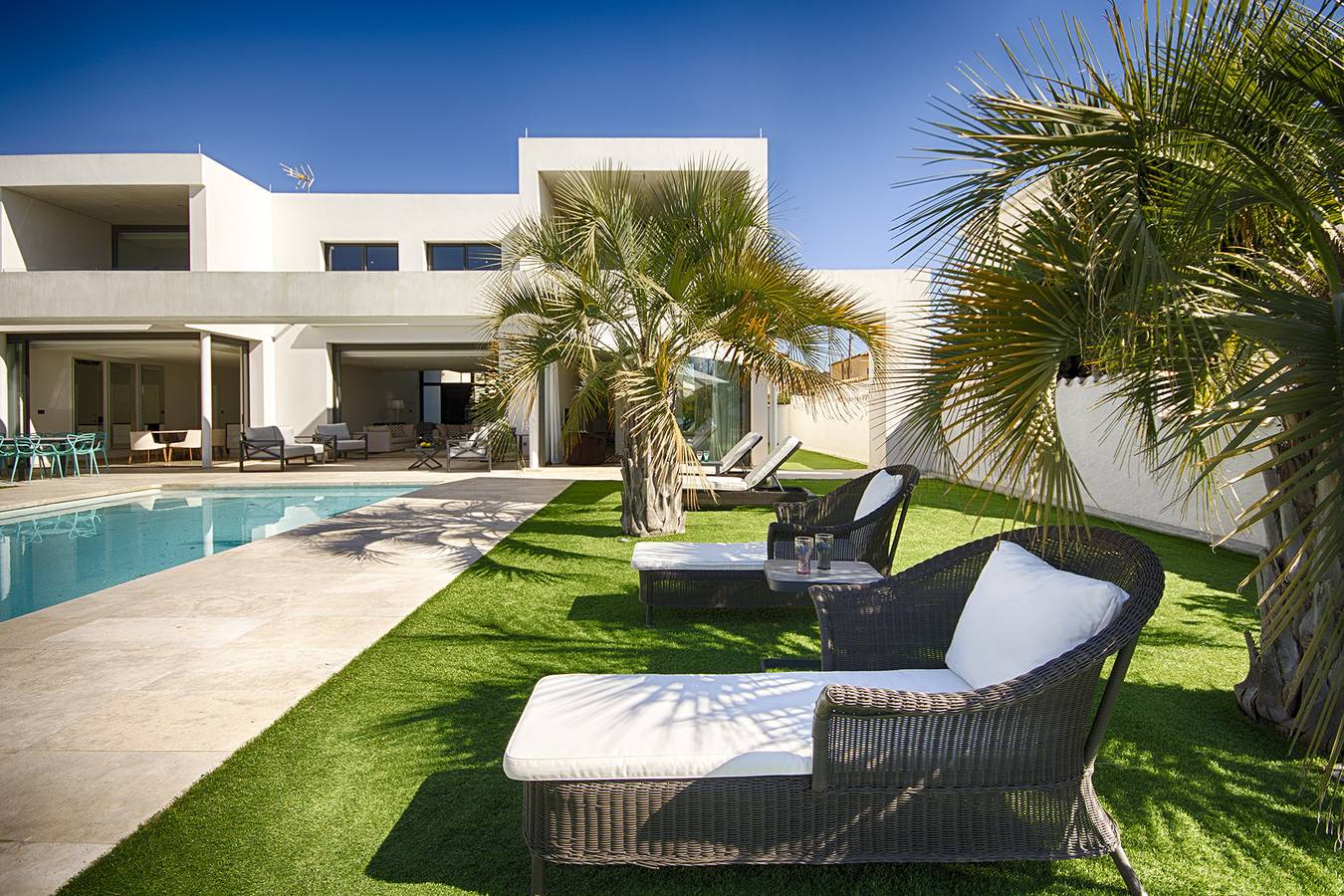 Villa für 8 Personen mit Garten in Empuriabrava, Oberampurien