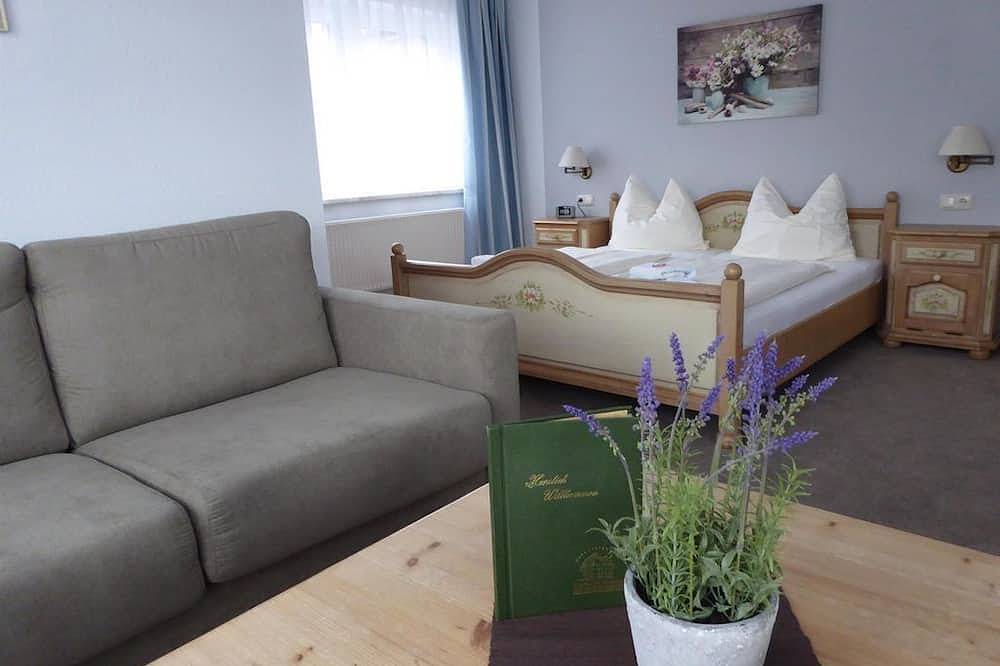 Doppelzimmer, Komfort + - Herberger's Gasthaus - Pension \"Zur Schachtelbud\" in Oberwiesenthal, Erzgebirge