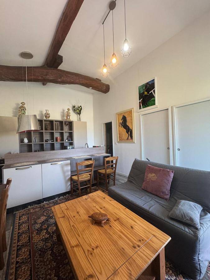 Gîte pour 4 personnes, avec jardin ainsi que vue et piscine dans Tupin-et-Semons