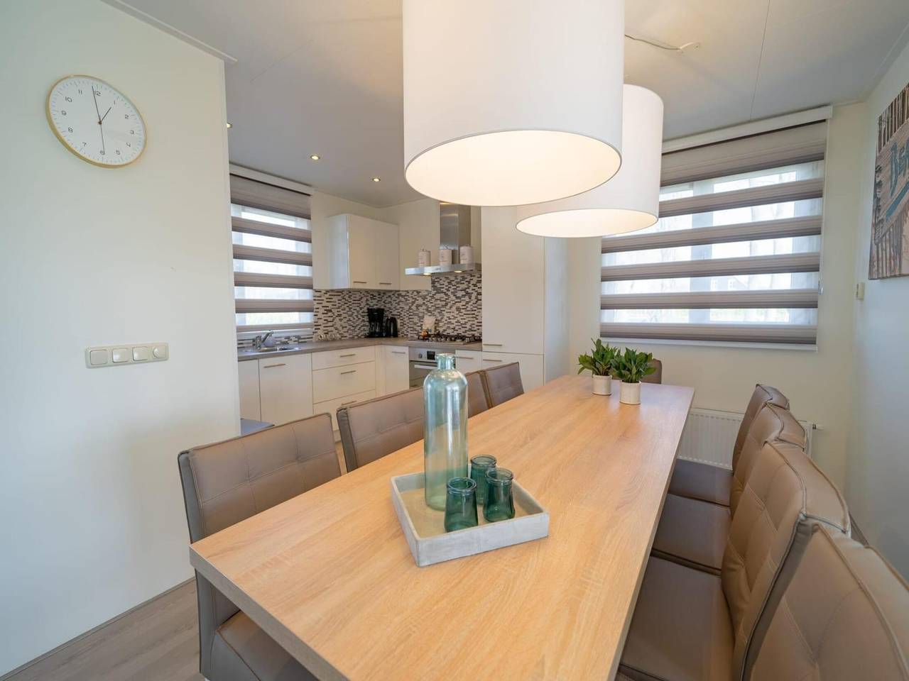 Gezellig Nederlands chalet met terras in Graft-De Rijp, Nederlandse kust