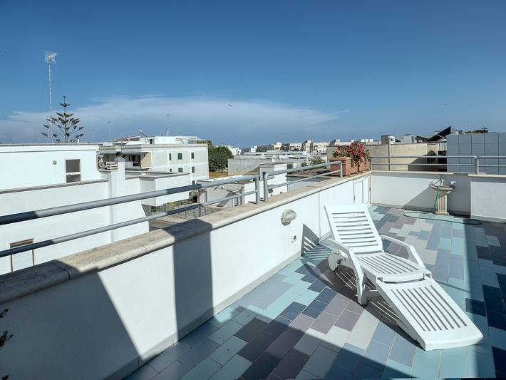 Apartment with balcony and sea view - Attico ad Otranto in Otranto, Otranto Området