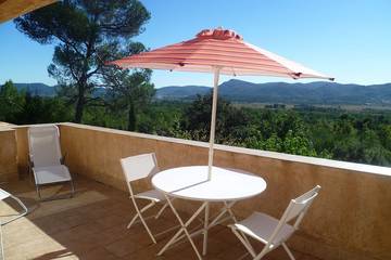 Villa pour 2 personnes, avec jardin et terrasse dans le Var
