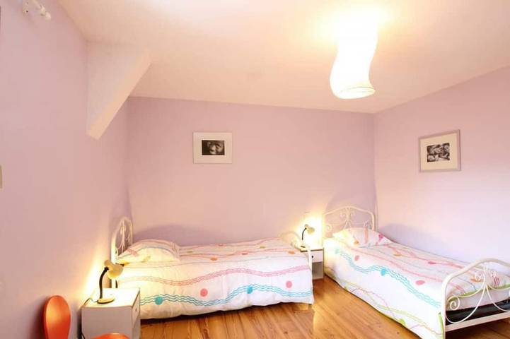 Gîte pour 6 personnes, avec jardin, animaux acceptés à Saint-Denis-le-Vêtu - 4