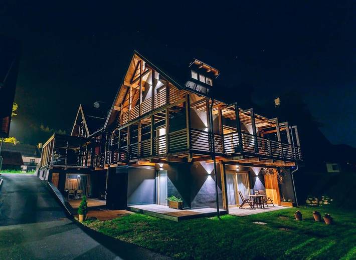 Casa vacanza per 2 persone, con Terrazza e Giardino nonché Sauna e Panorama a Tarvisio