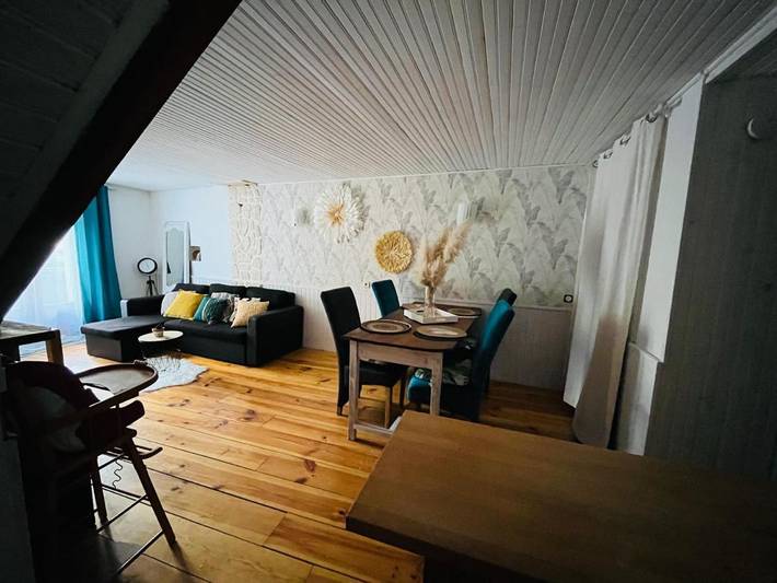 Gîte pour 6 personnes, avec terrasse, animaux acceptés à Dun (toponyme) - 3