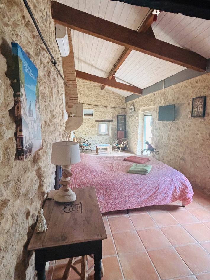 Chambre d’hôte pour 2 personnes, avec jardin en Gironde