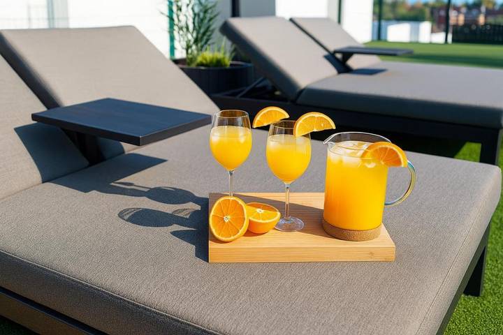 Chalet para 6 personas, con jacuzzi además de jardín y piscina en Marina Baja - 4