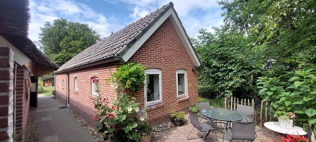 Vakantieappartement voor 4 personen, met terras en tuin in Drenthe