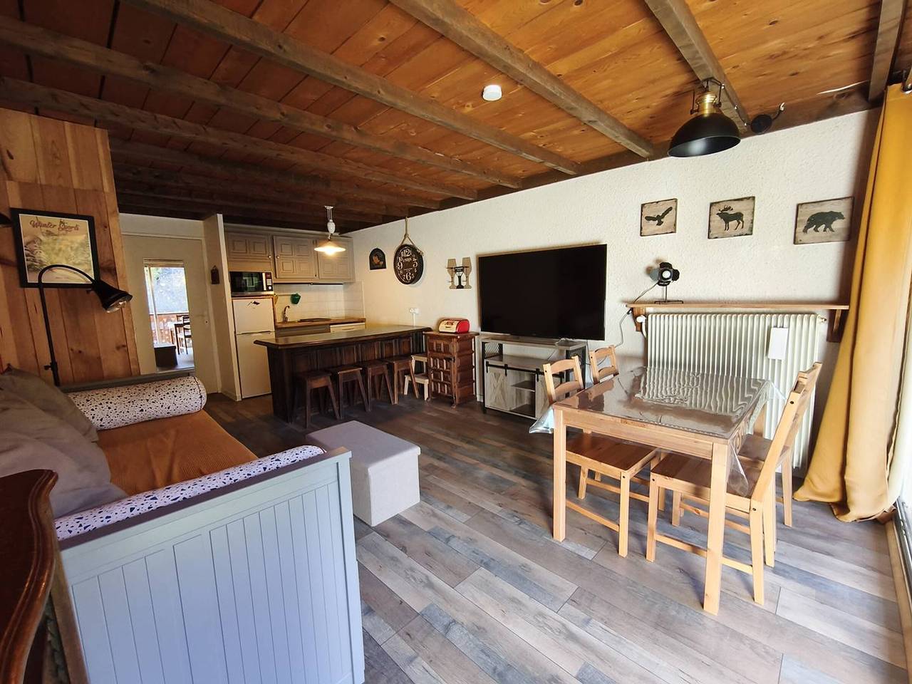 Ganzes Studio, Studio mit Balkon und Bergbereich - Pra Loup 1600 in Pra-Loup, Uvernet-Fours