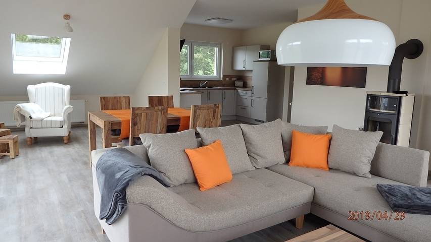 Ferienwohnung für 3 Personen, mit Sauna und Balkon in Lenz - 3