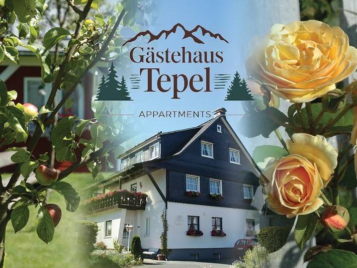 Pension für 2 Personen, mit Balkon und Balkon/Terrasse sowie Terrasse und Garten in Winterberg