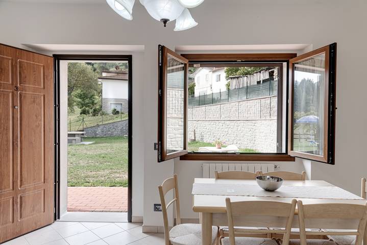 Vacation Home "Chalet La Greta with View" with Shared Garden in Firenzuola, Florence Province