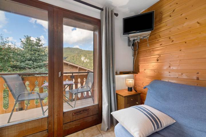 Ganze Wohnung, Appartement für 5 Personen in Châtel – nahe Pisten, Balkon, privater kostenloser Parkplatz in Châtel, Les Portes du Soleil