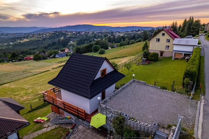 Dom dla 2 osób, z widok i ogród w Koniaków