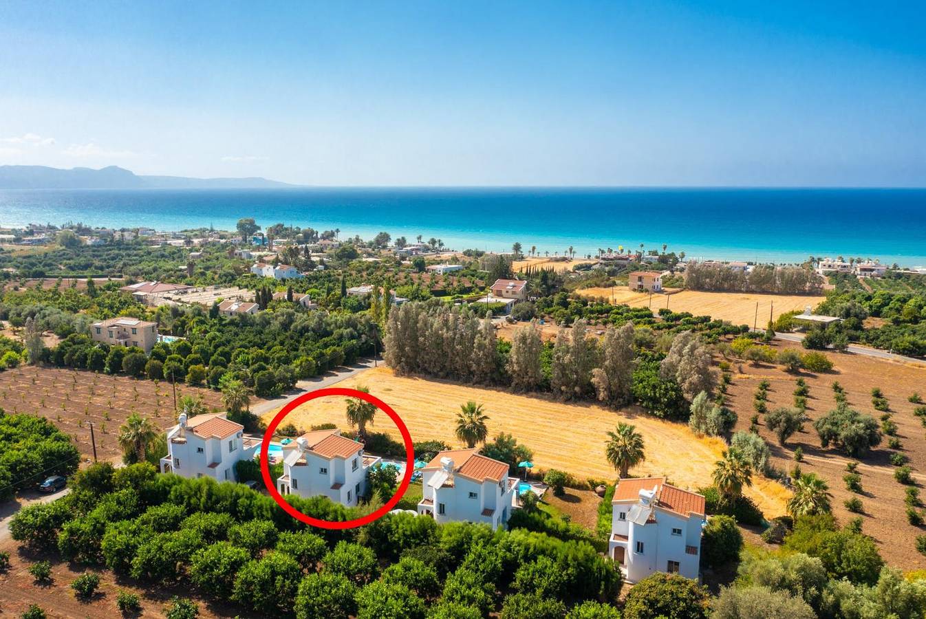 Villa für 6 Personen mit Terrasse in Αργάκα, Südzypern