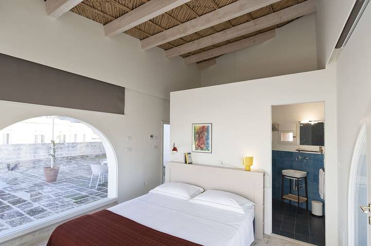 Gîte pour 2 personnes, avec piscine et sauna ainsi que jardin et jacuzzi, animaux acceptés à San Cesario di Lecce - 2