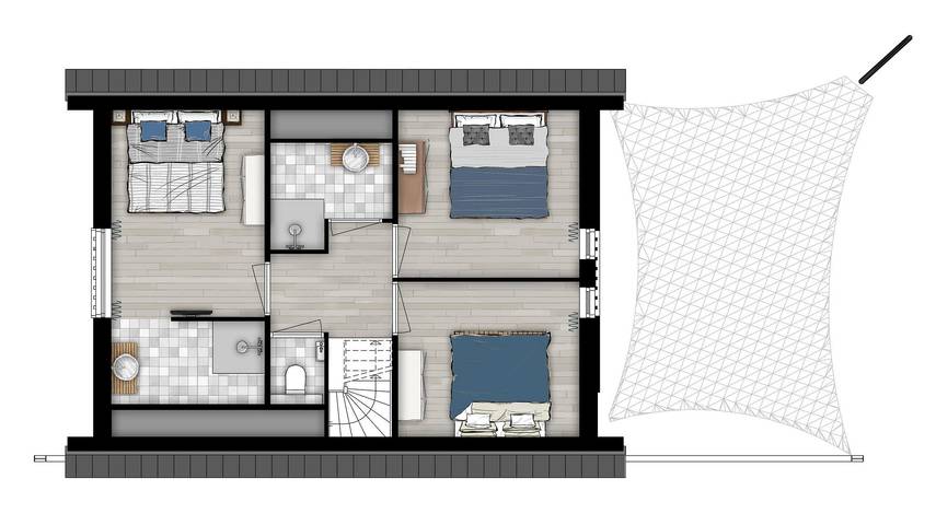 Ferienhaus für 6 Personen in Ouddorp - 3