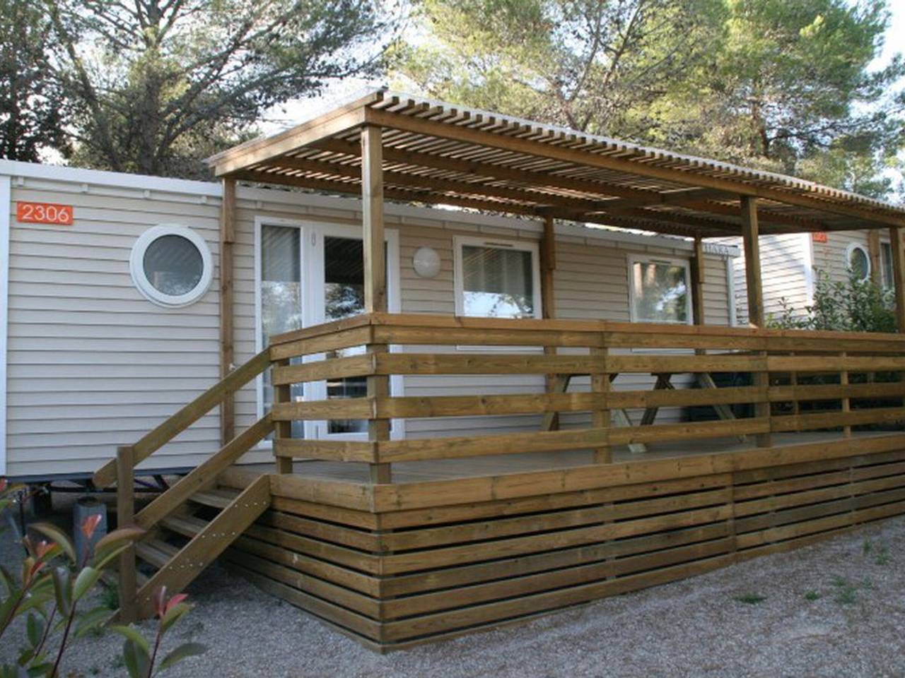 Mobile-home 49m², Terrasse, 6 Pers - Camping Vilanova Park in Vilanova i la Geltrú, Garraf